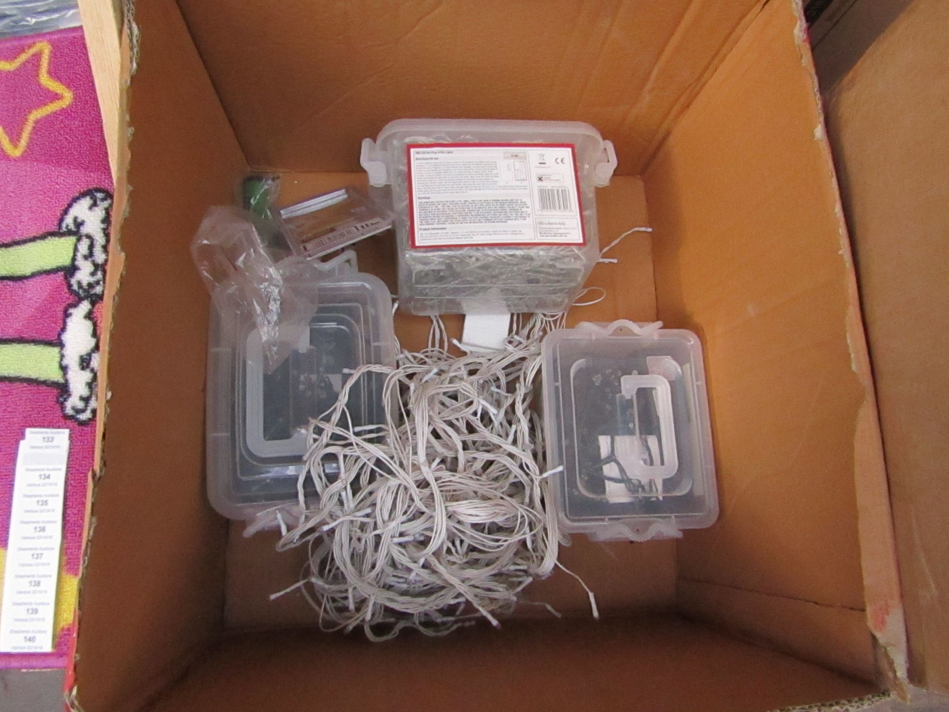 4x Sets of Xmas Lights, unchecked