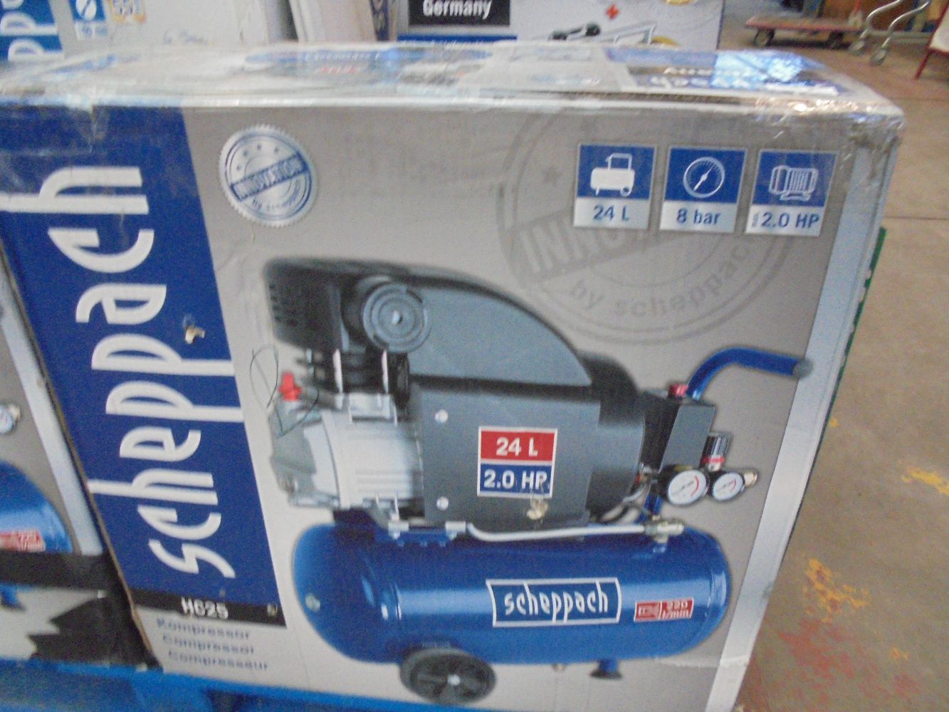 New Delivery of Scheppach Power Tools