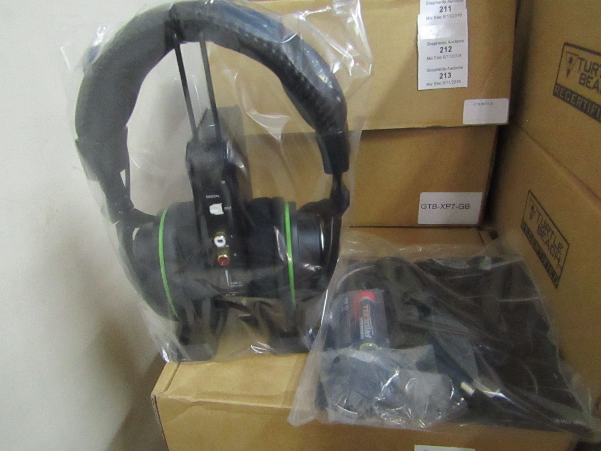 Turtle Beach XP500 Gaming headset for docking AMP, brand new