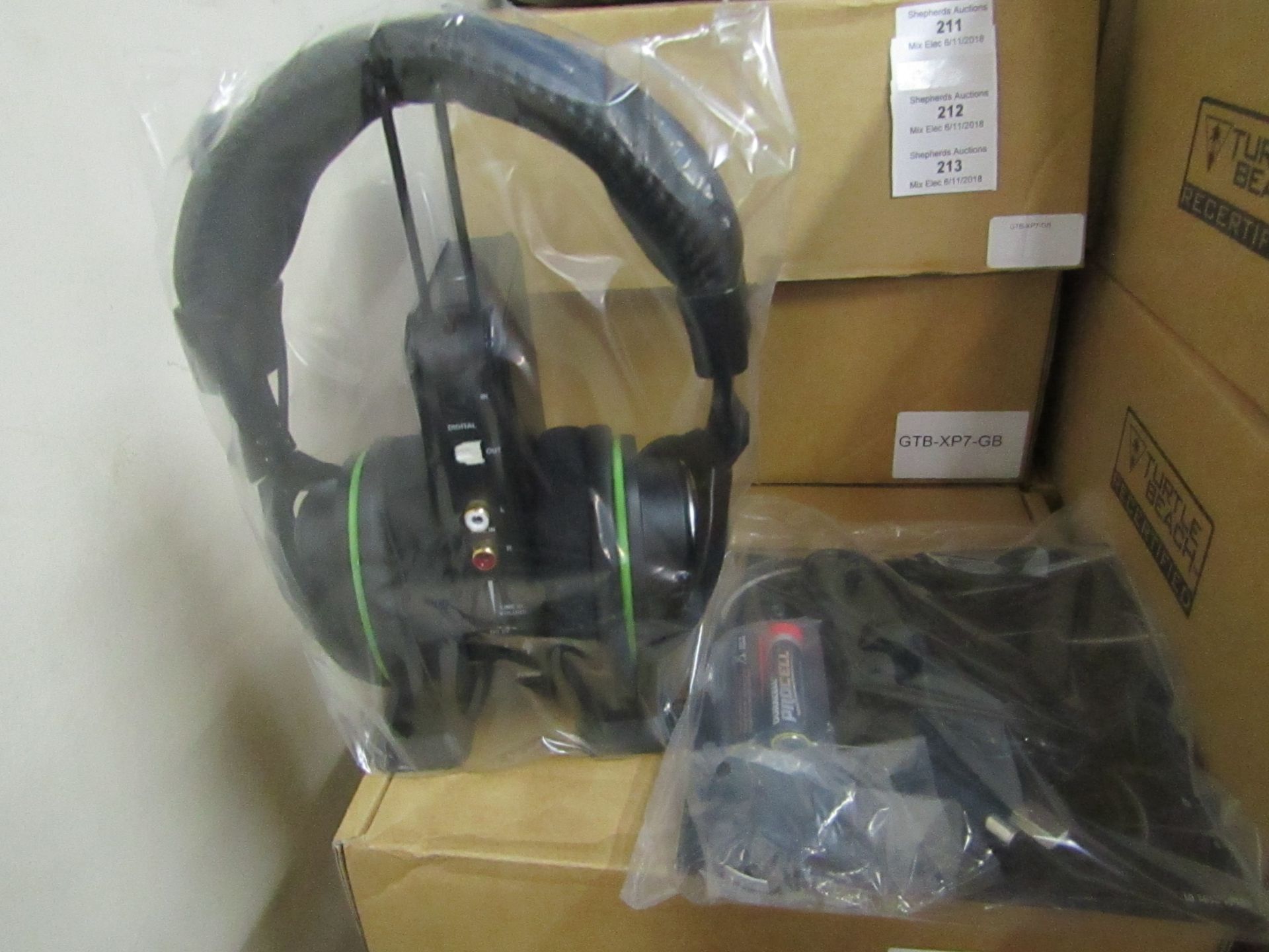 Turtle Beach XP500 Gaming headset for docking AMP, brand new