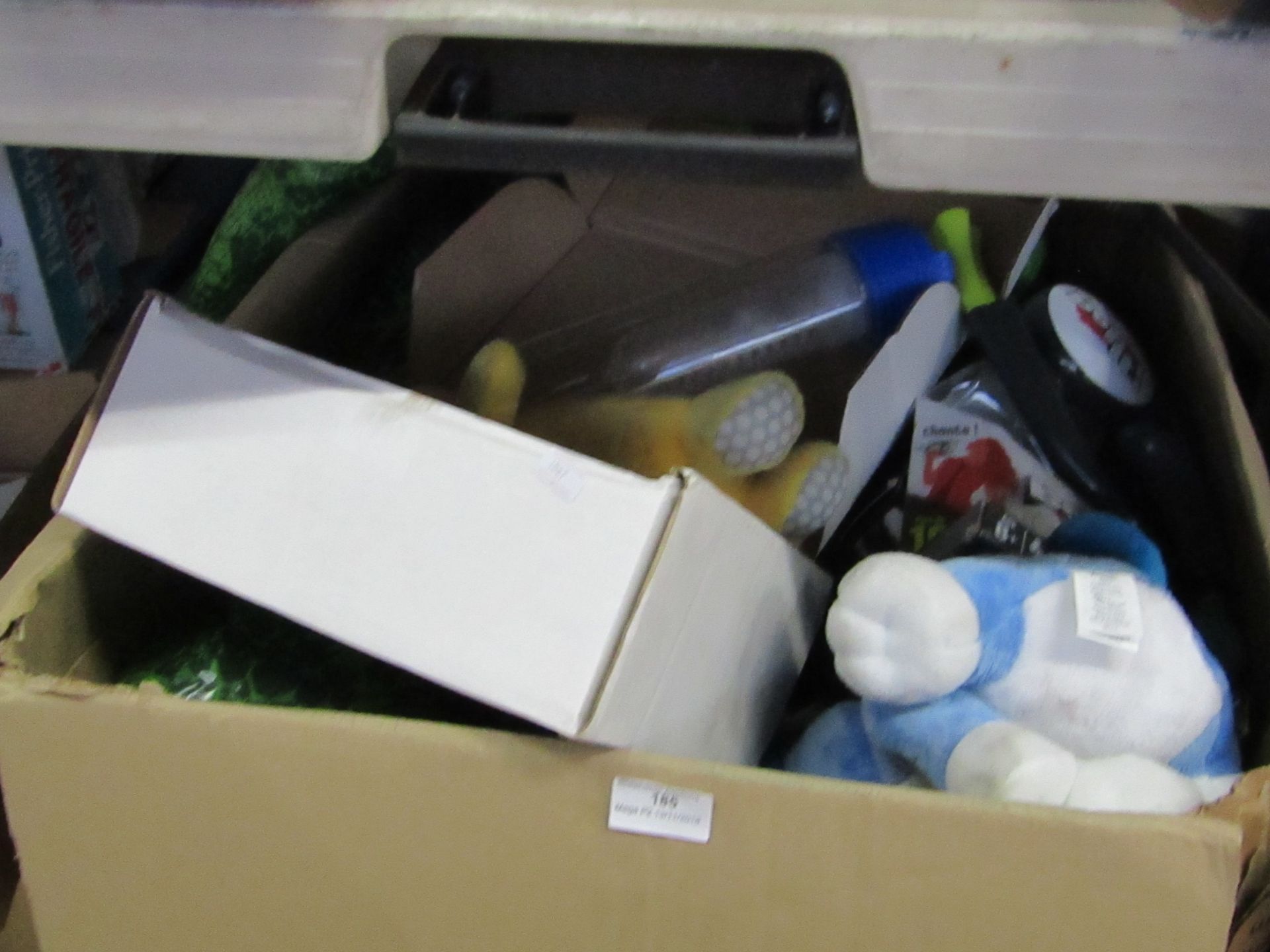 Box of approximately 25x Various faulty/damaged toys and household goods.