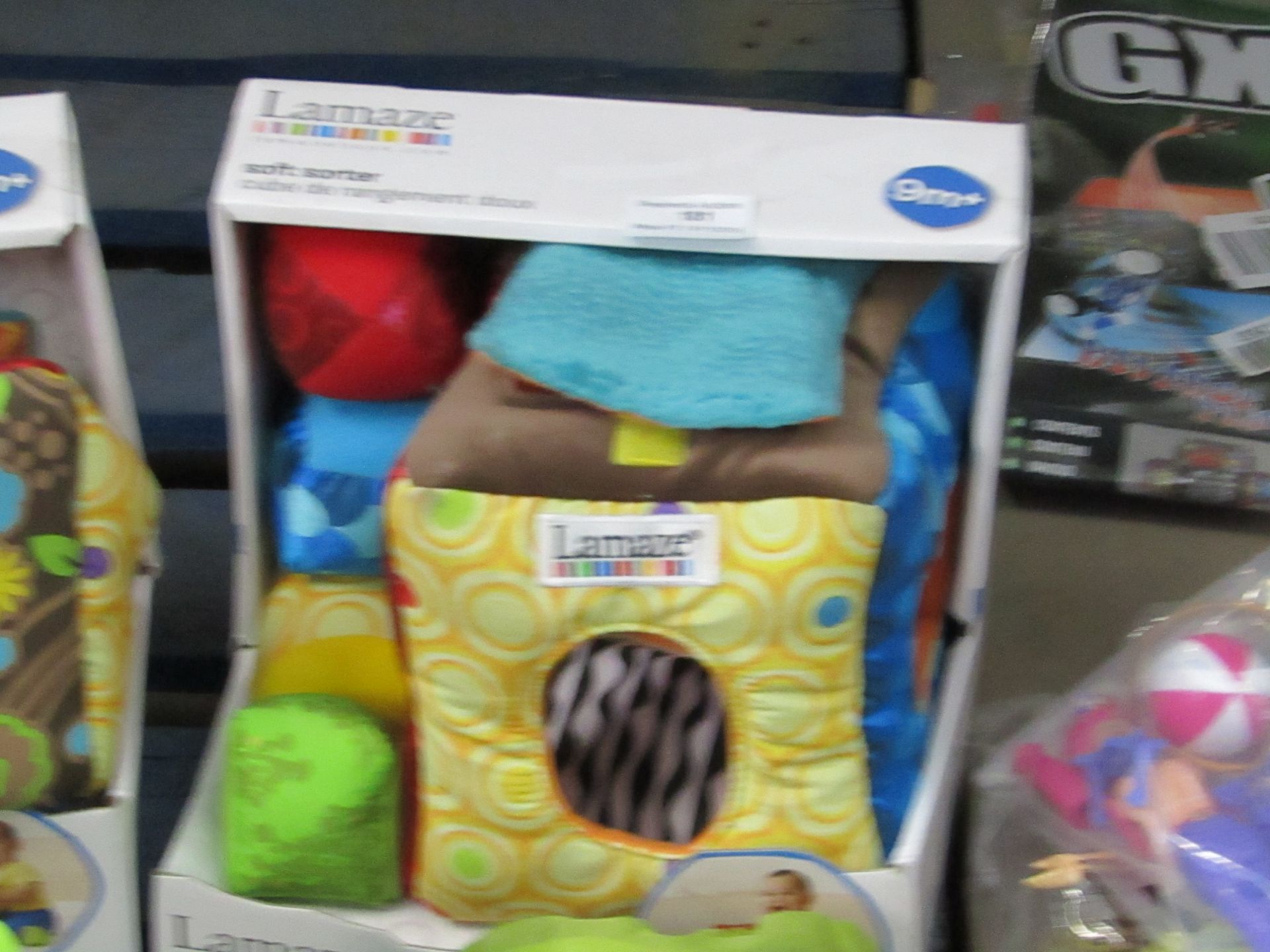 Lamaze soft sorter baby toy. New and boxed.