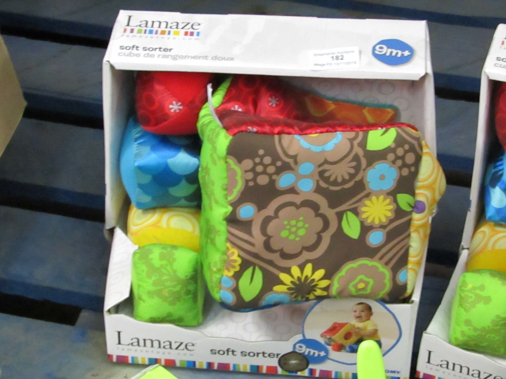 Lamaze soft sorter baby toy. New and boxed.