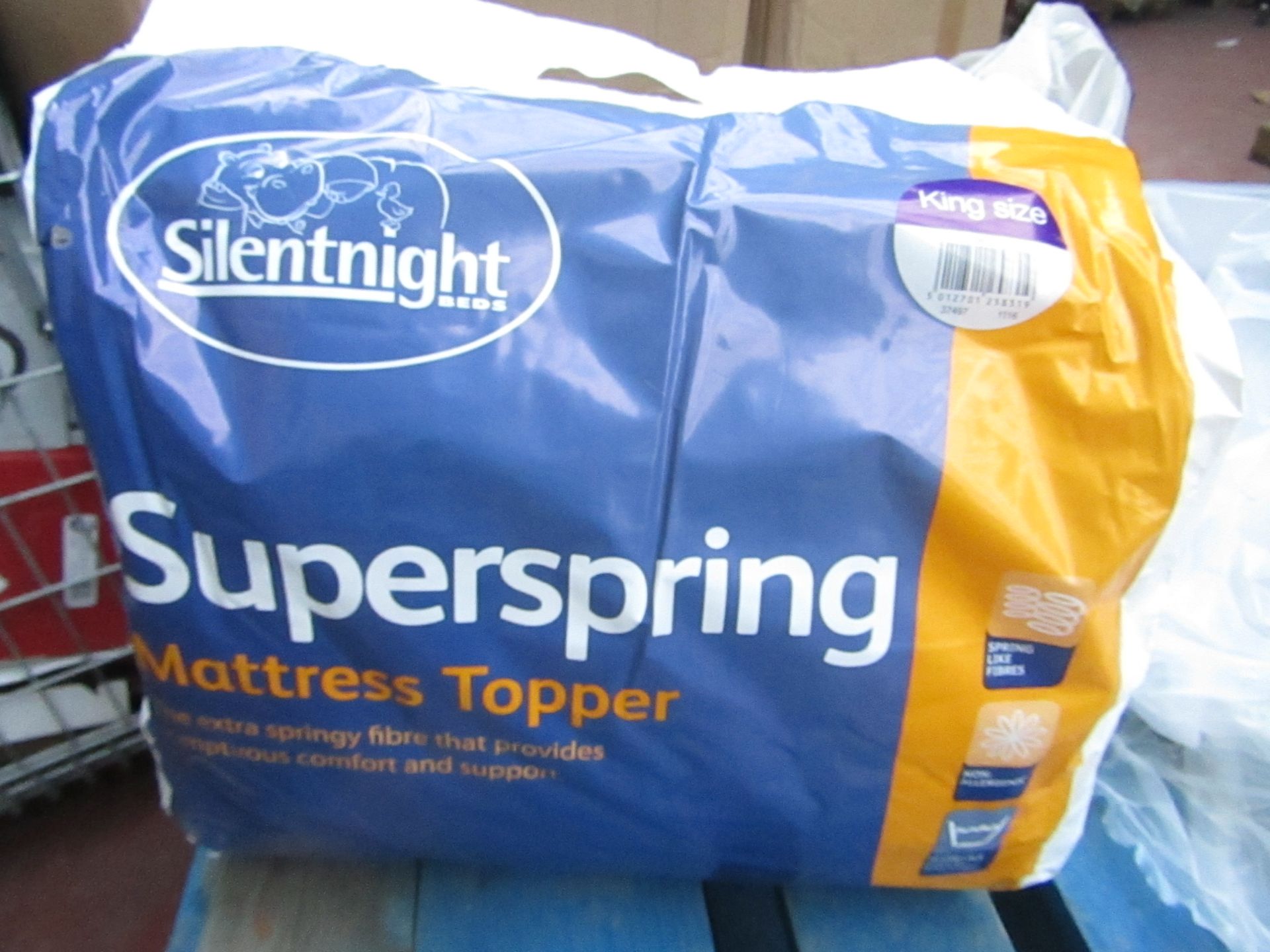 4x Silentnight Super Spring mattress topper, kingsize, all brand new and packaged. Each RRP £29.99