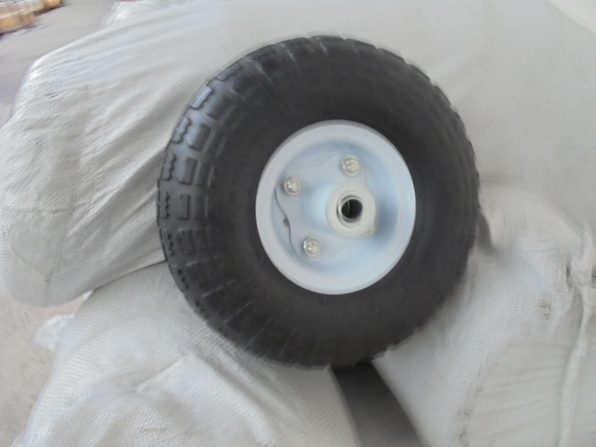 10x Nylon tube tyres for Heavy duty sack trucks, new and all pumped up.