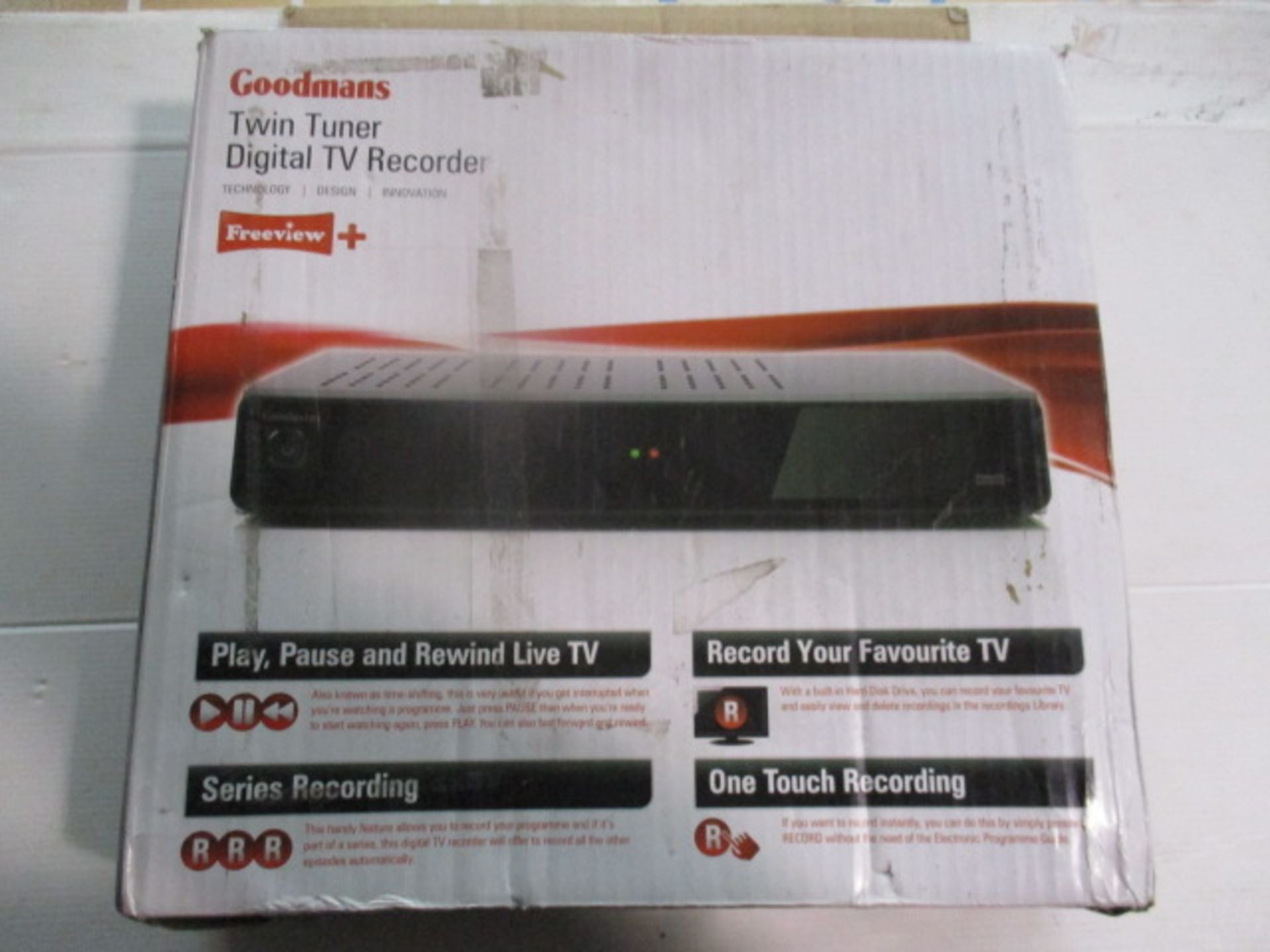 Goodmans Twin Tuner Digital recorder boxed and unchecked