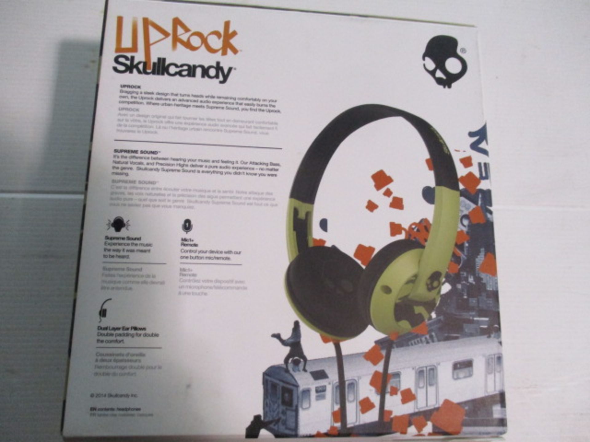 SkullCandy Uprock Headfones boxed and unchecked - Image 2 of 2
