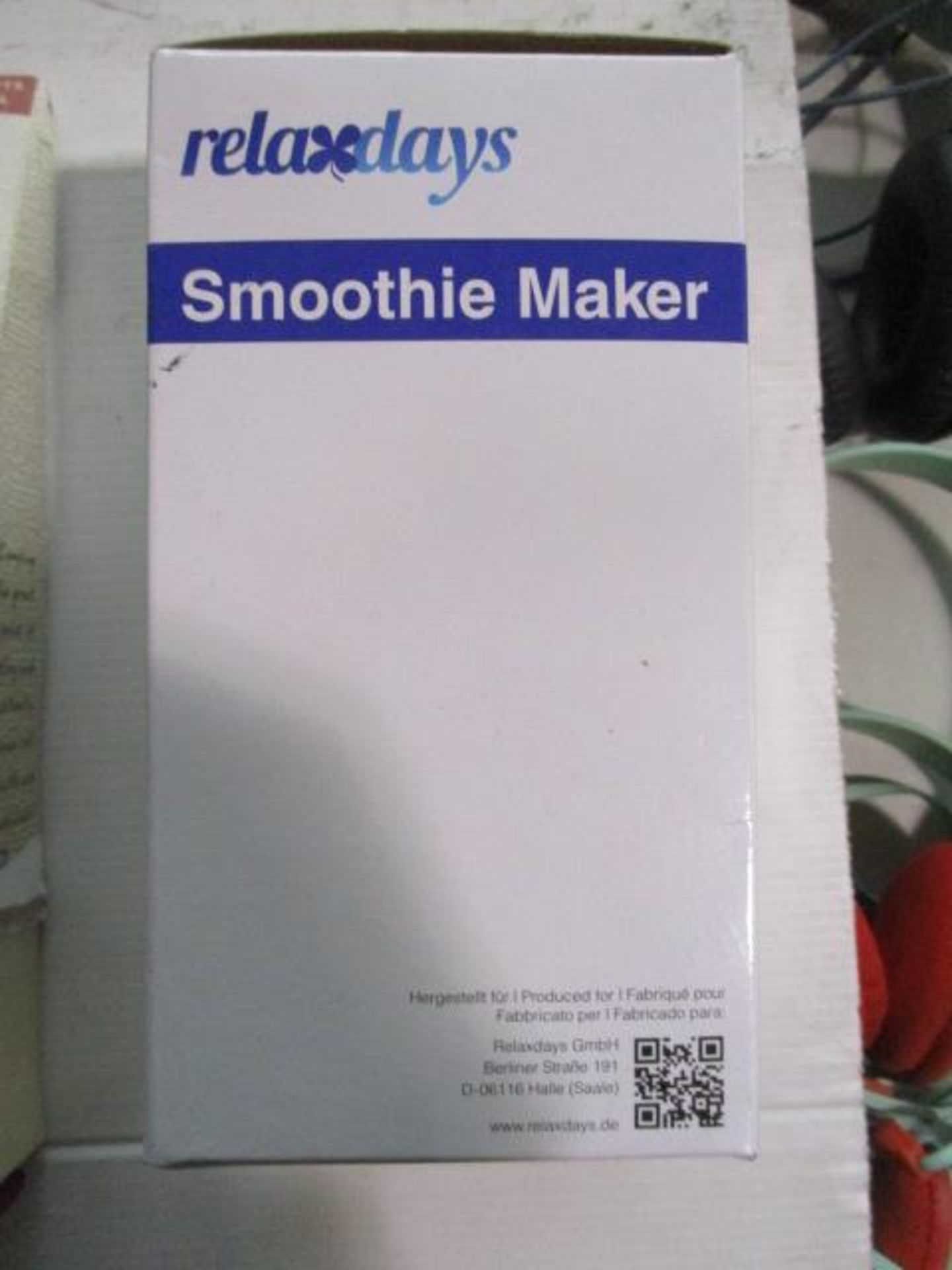 Relaxdays Smoothie Maker boxed and unchecked