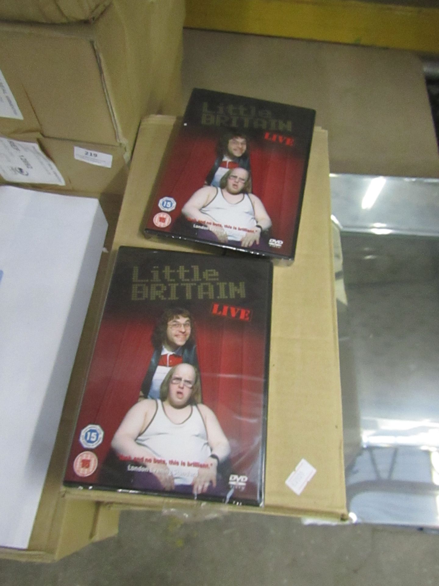 25x Little Britan Live DVD's new