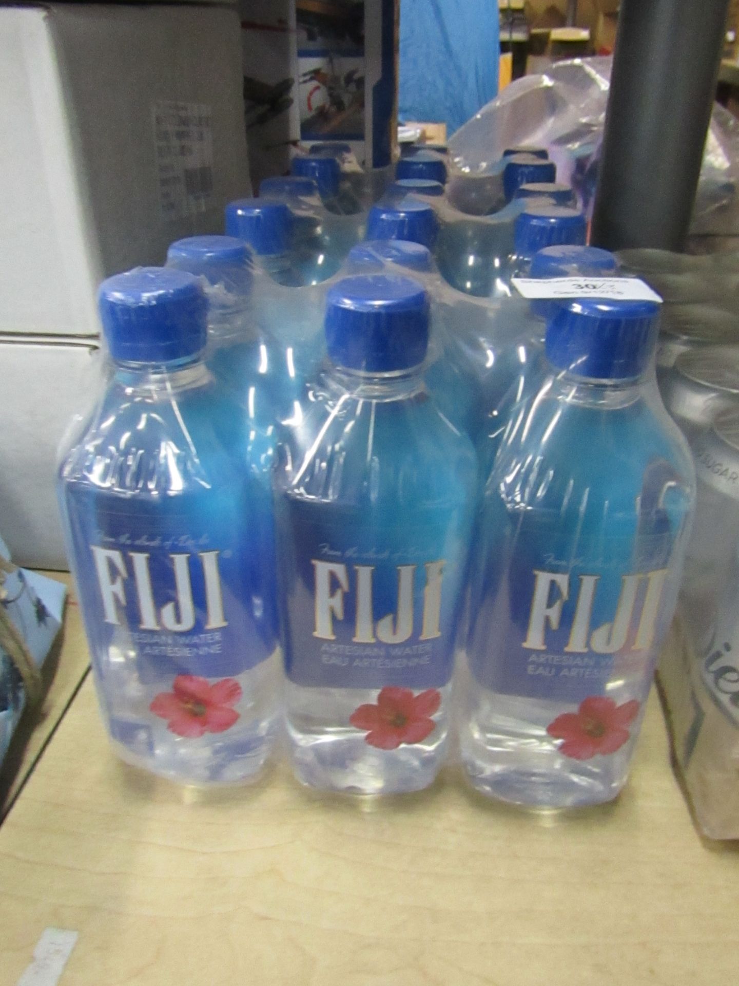 3x Packs of 6, 500ml bottles of Fiji artisan water, BB 12/07/2019, RRP £1.49 a Bottle!!