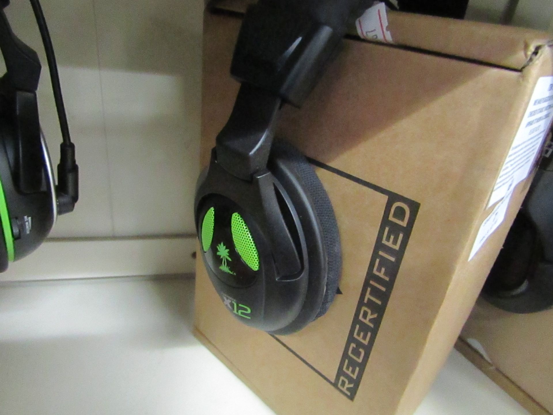 Turtle Beach X12 gaming headset,tested working and boxed.