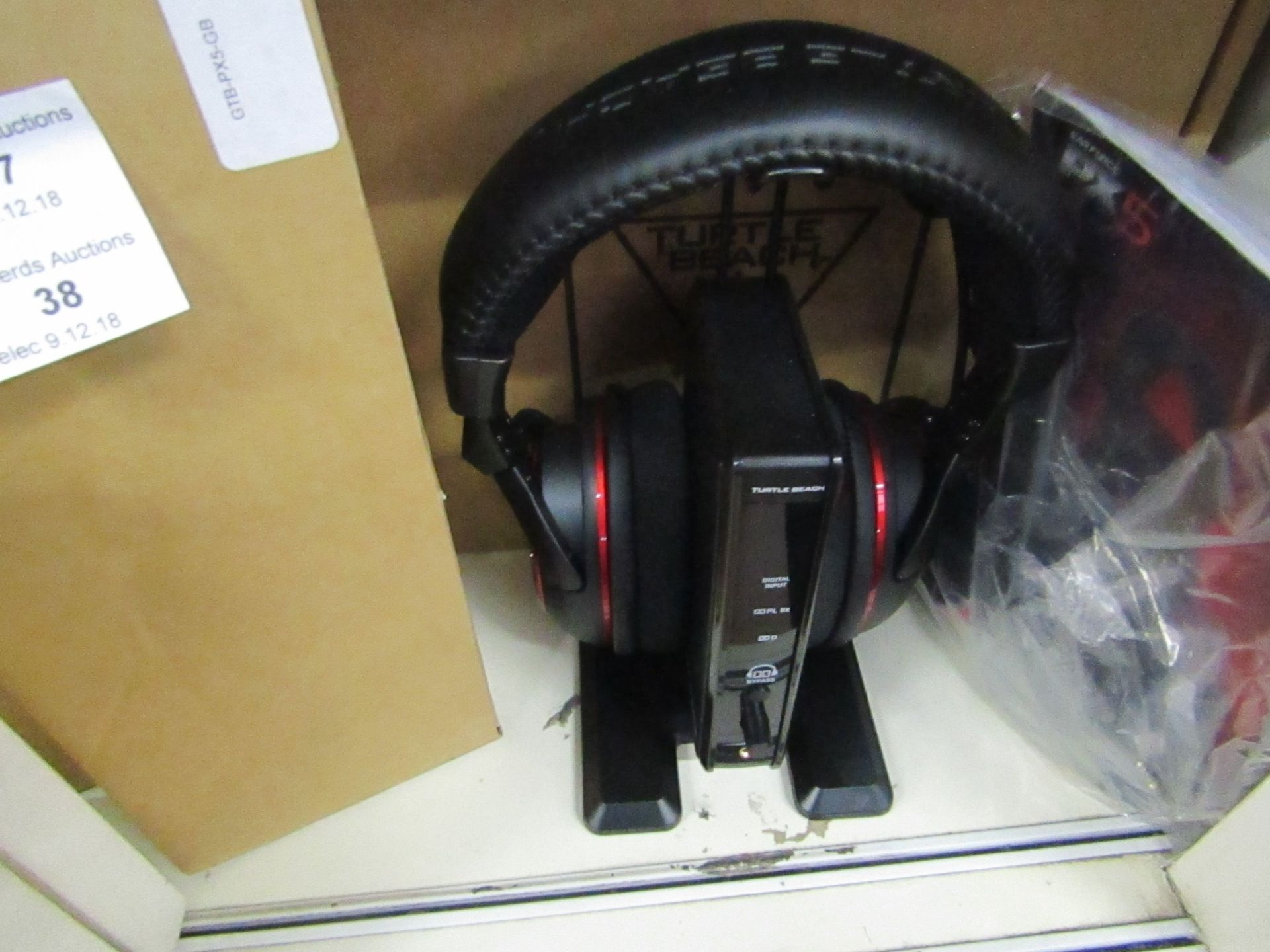 Turtle Beach PX5 gaming headset, tested working and boxed. RRP £124.99