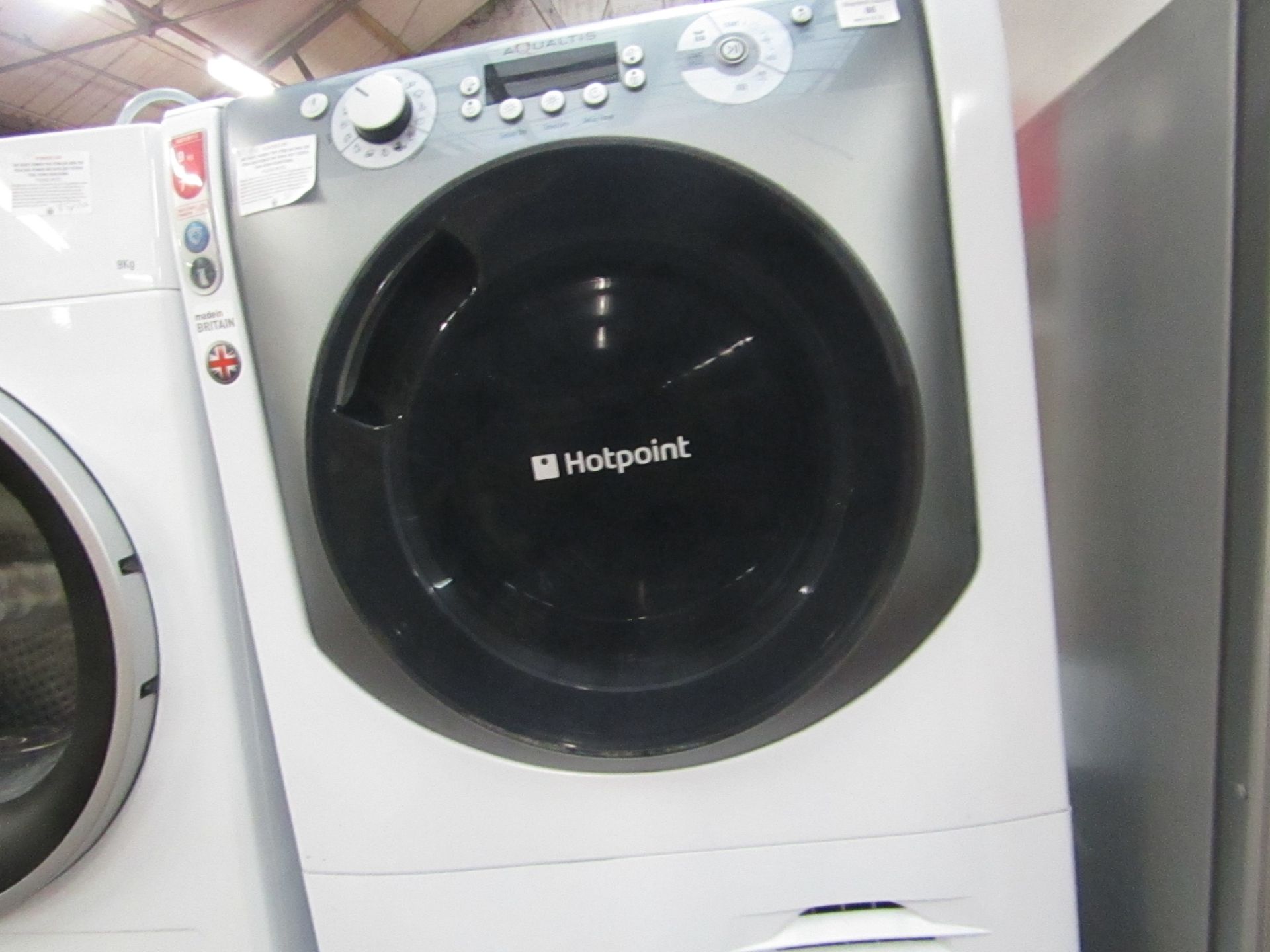 Hotpoint Aqualtis 9Kg condenser dryer, powers on but no spin or heat.