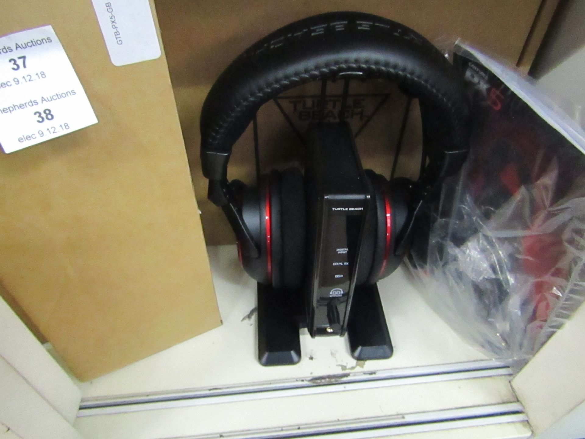 Turtle Beach PX5 gaming headset, tested working and boxed. RRP £124.99