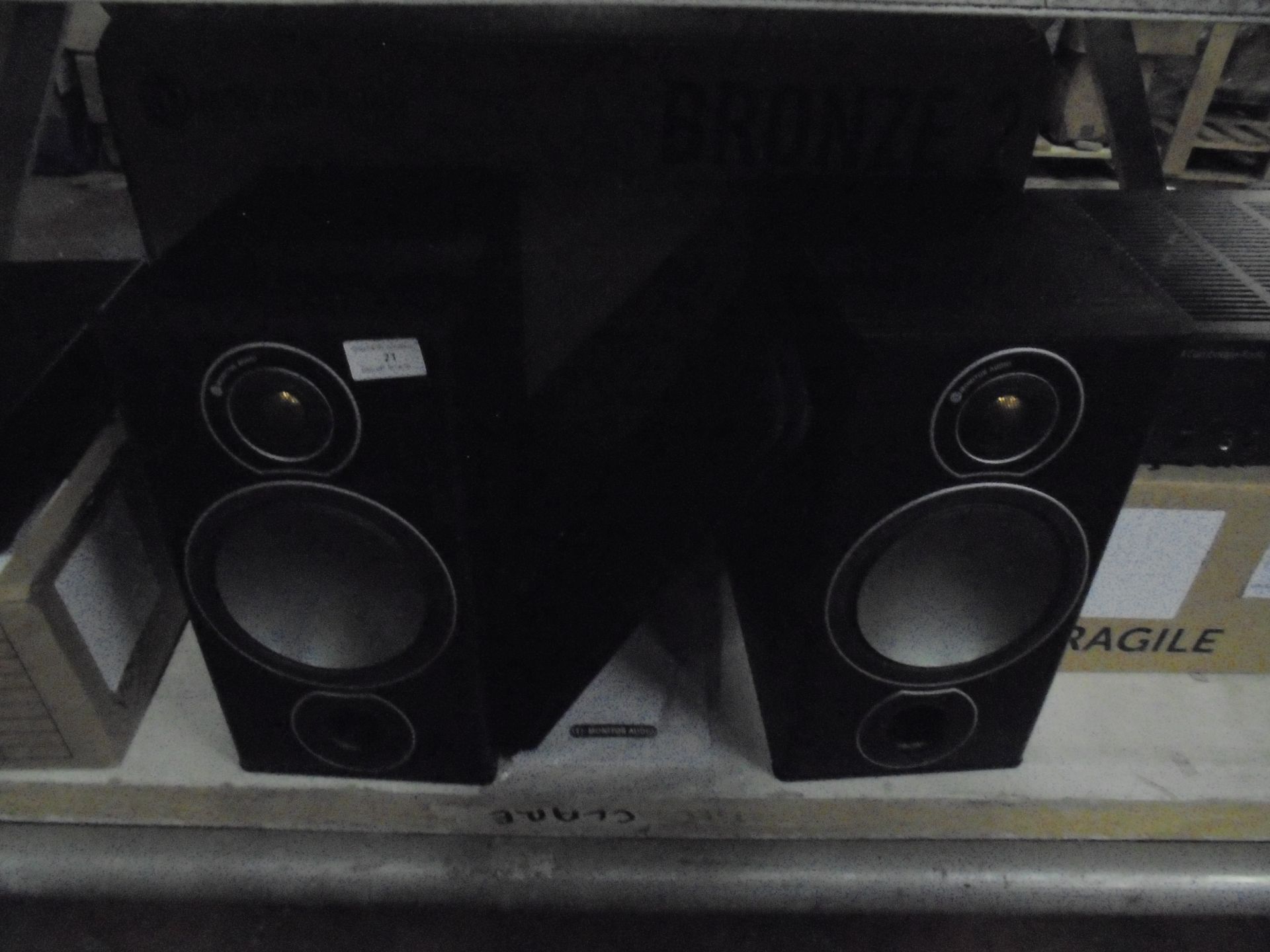 Monitor Audio Bronze 2 pair of speakers set, tested working and boxed. RRP £249.00 at https://www.