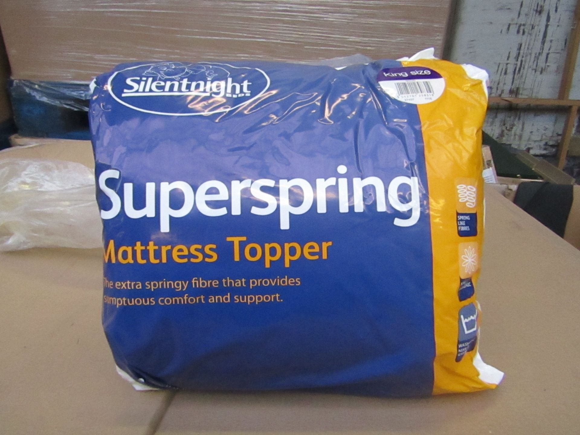 24x Silentnight Super Spring mattress topper, kingsize, all brand new and packaged. Each RRP £29.99