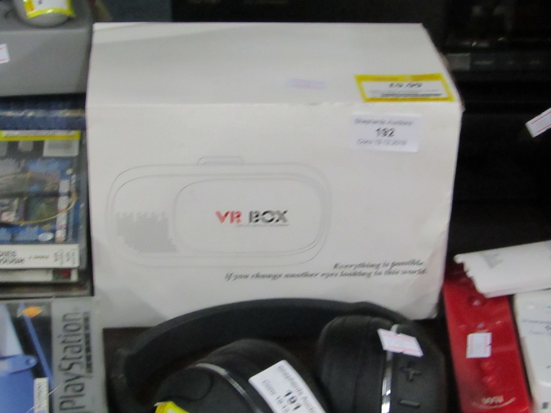 VR box virtual reality glasses, unchecked and boxed