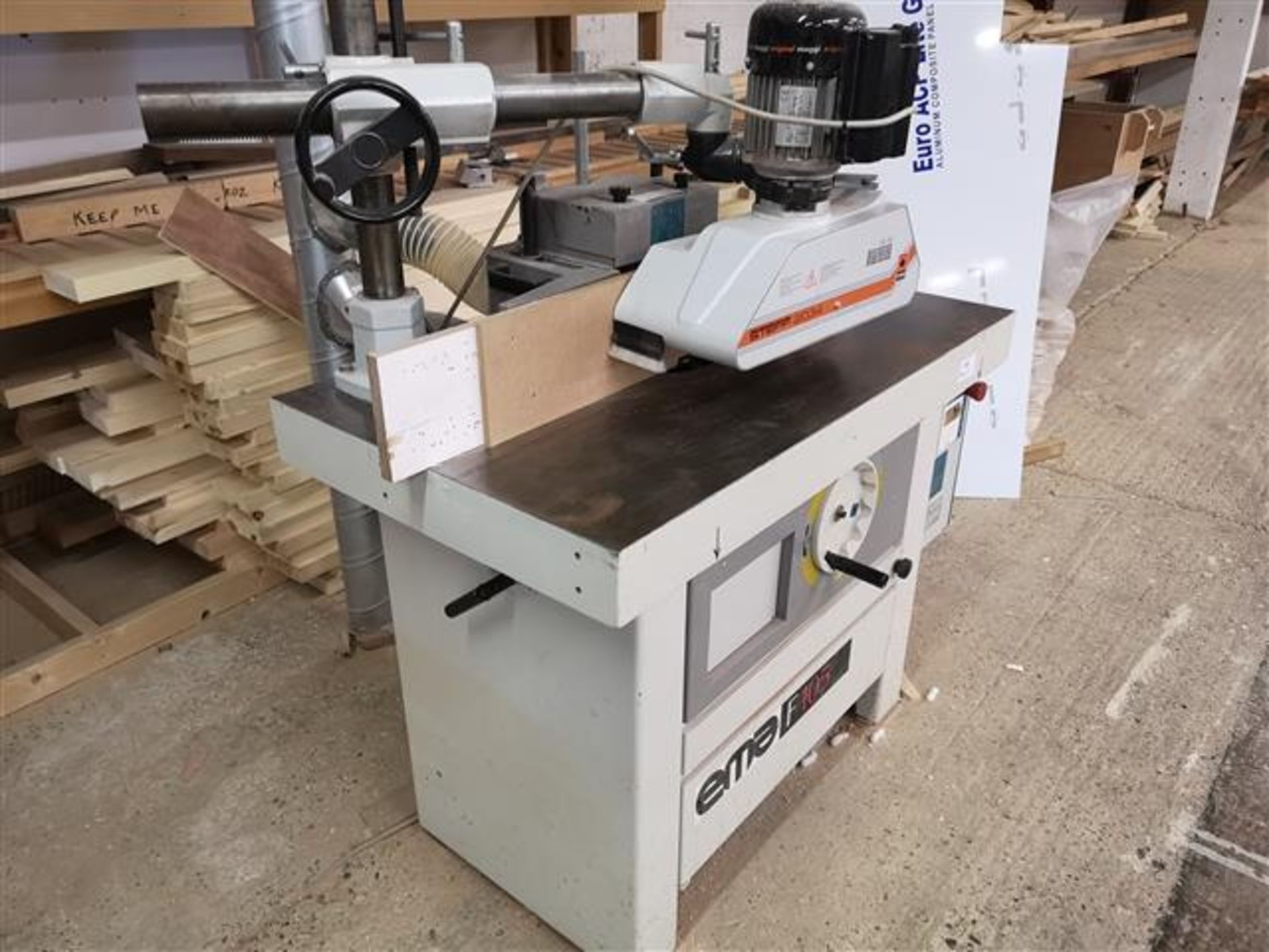 Esse Emme F105 Spindle Moulder Complete with Maggi Steff 2034 Power Feed - Image 2 of 7