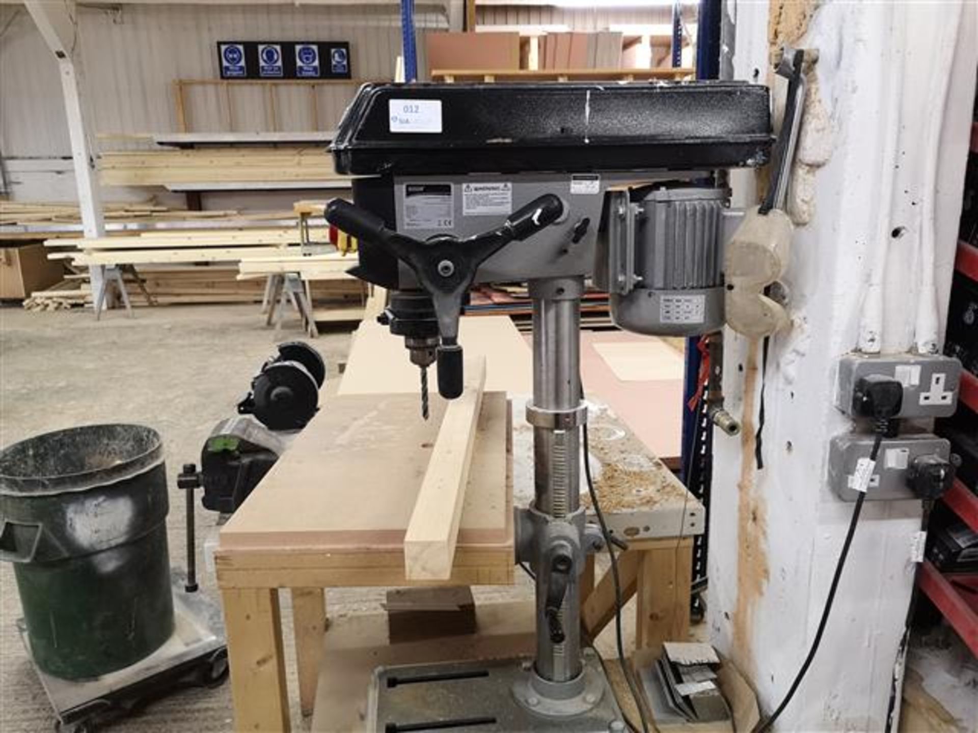 Draper GD16/16AC 16 Speed Bench Mounted Pillar Drill 240v - Image 3 of 4