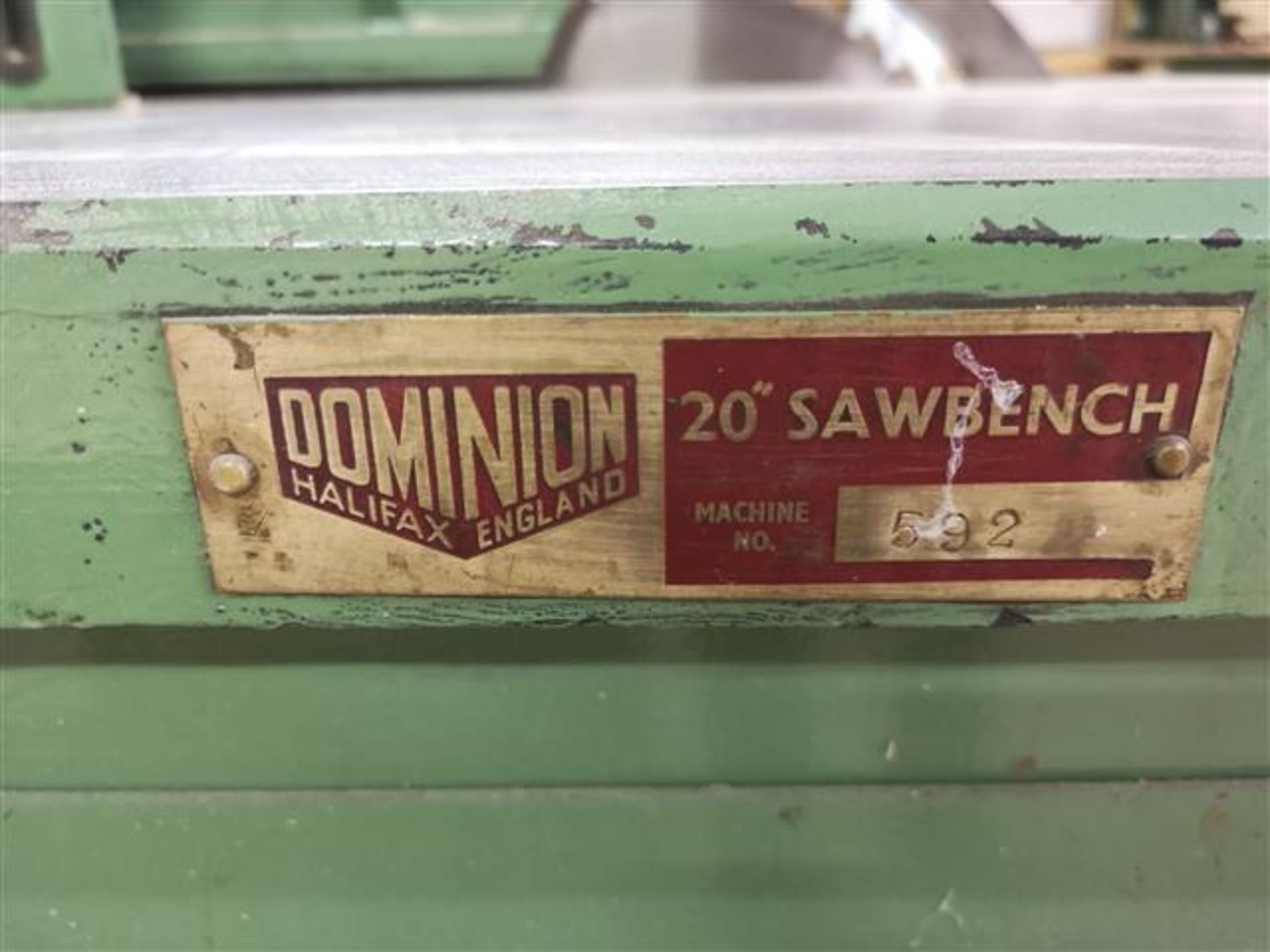 Dominion 'EF' Sawbench - Image 6 of 6