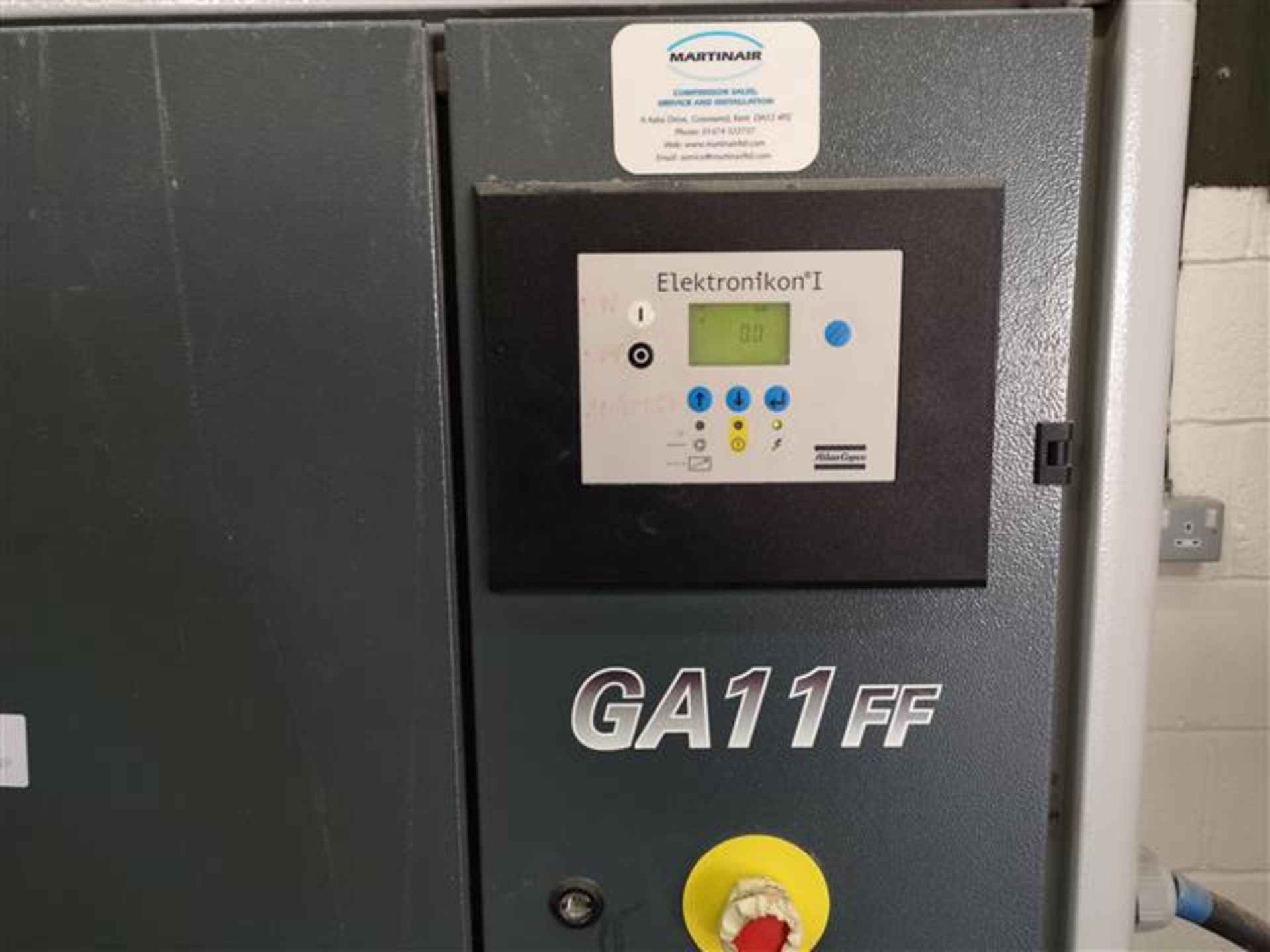 Atlas Copco GA 11 FF Air Compressor (2009) - Image 3 of 4