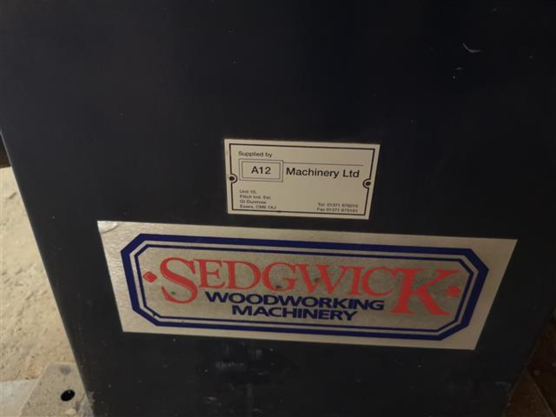 Sedgwick TESH Single End Tenoner Machine - Image 6 of 8