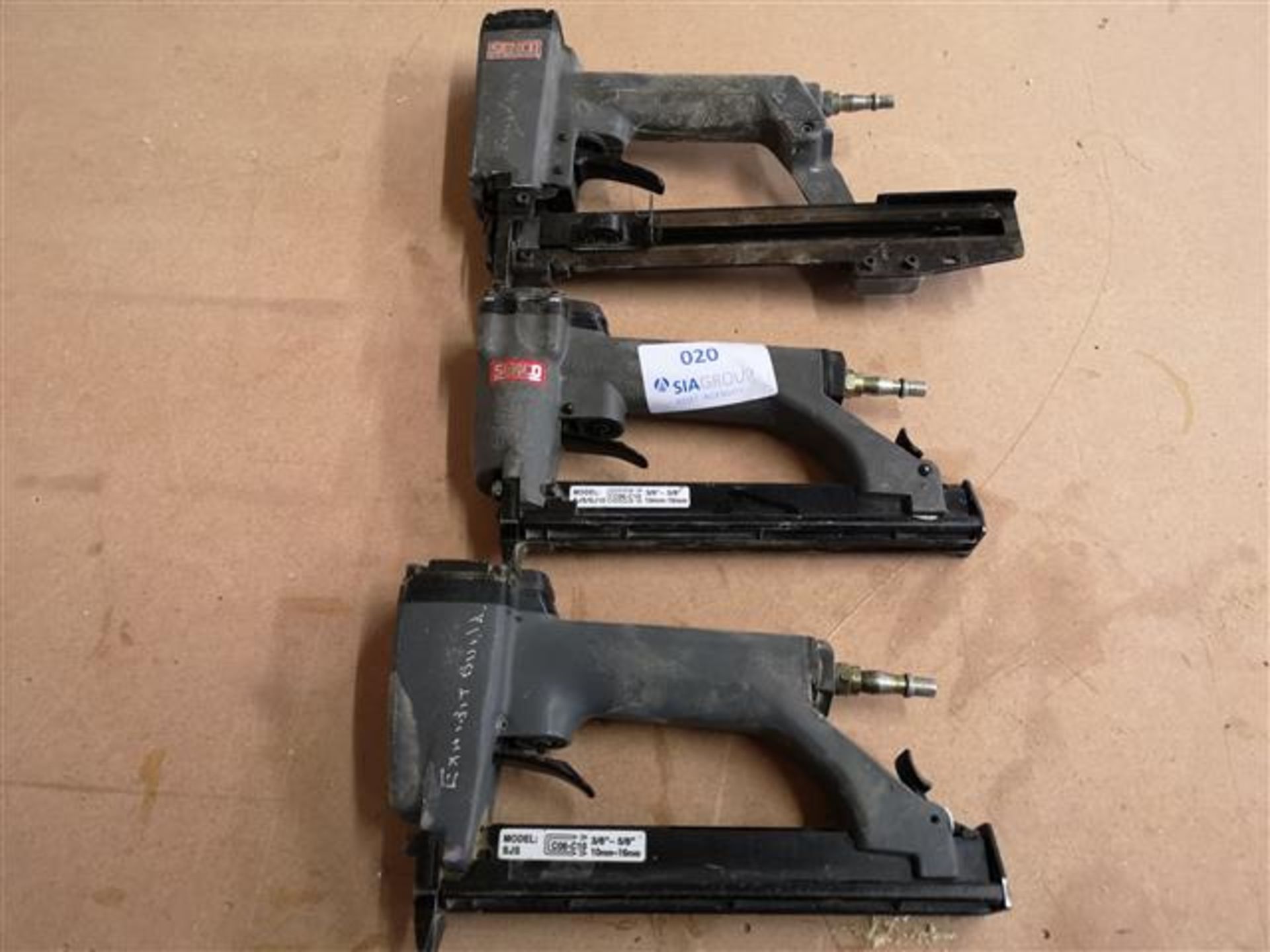 (3) Senco Staple Guns