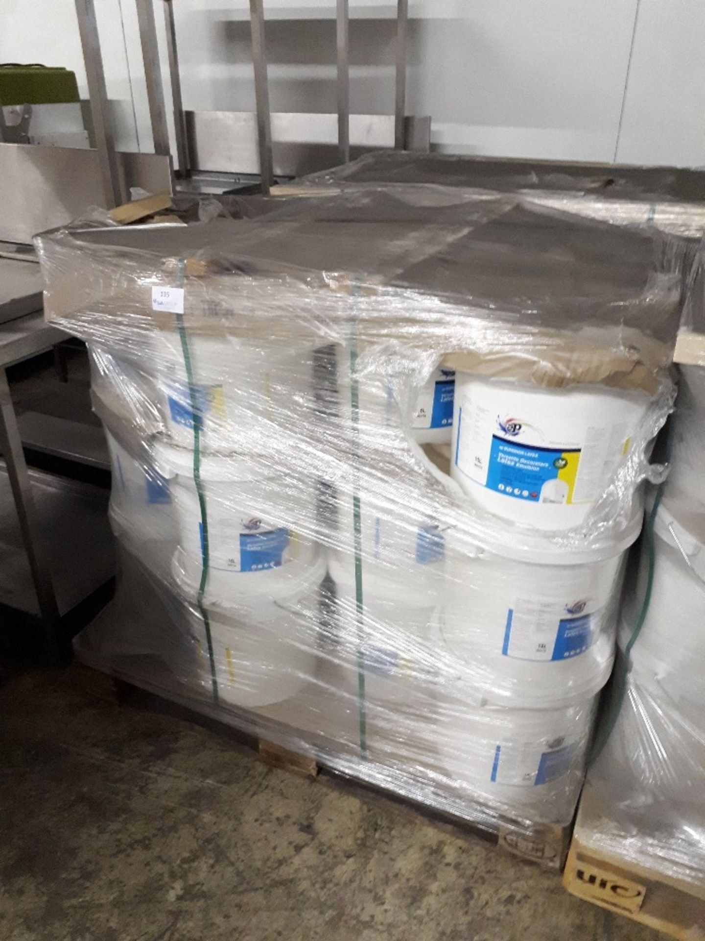 Pallet Containing (24) 15 Ltr White SP Super Latex