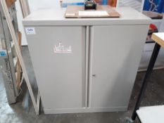 Steel stationary cupboard