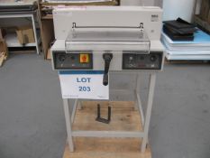 Ideal 4350 guillotine