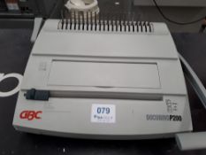 Ibero GBC Docubind P200 comb binder