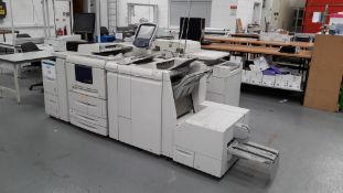 Xerox 4127 high speed copier printer with 7 drawers and 2 tray sorter