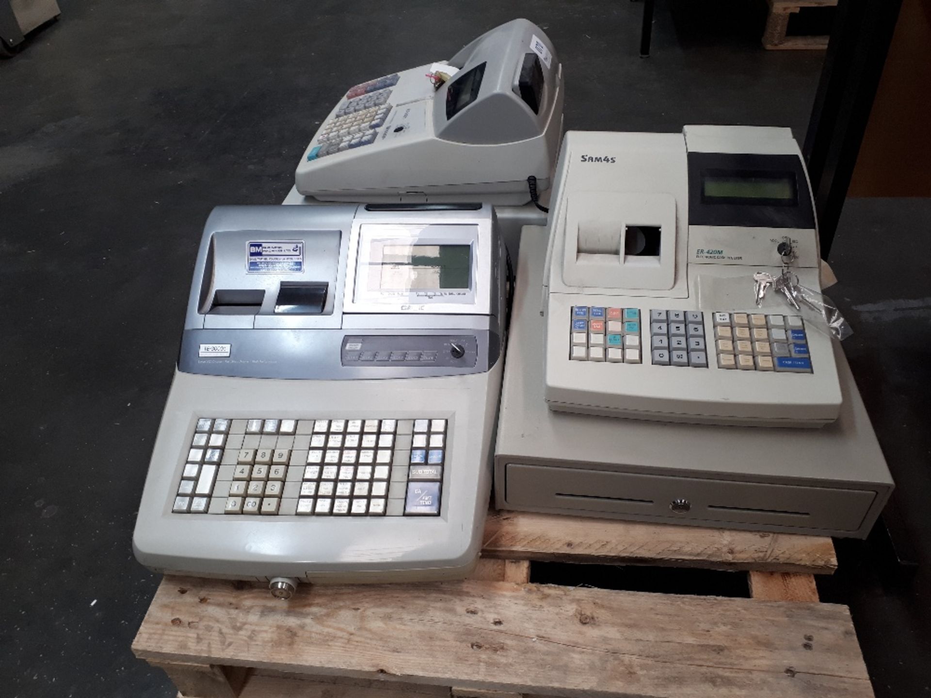 (3) Electronic cash registers comprising of: - Image 6 of 7