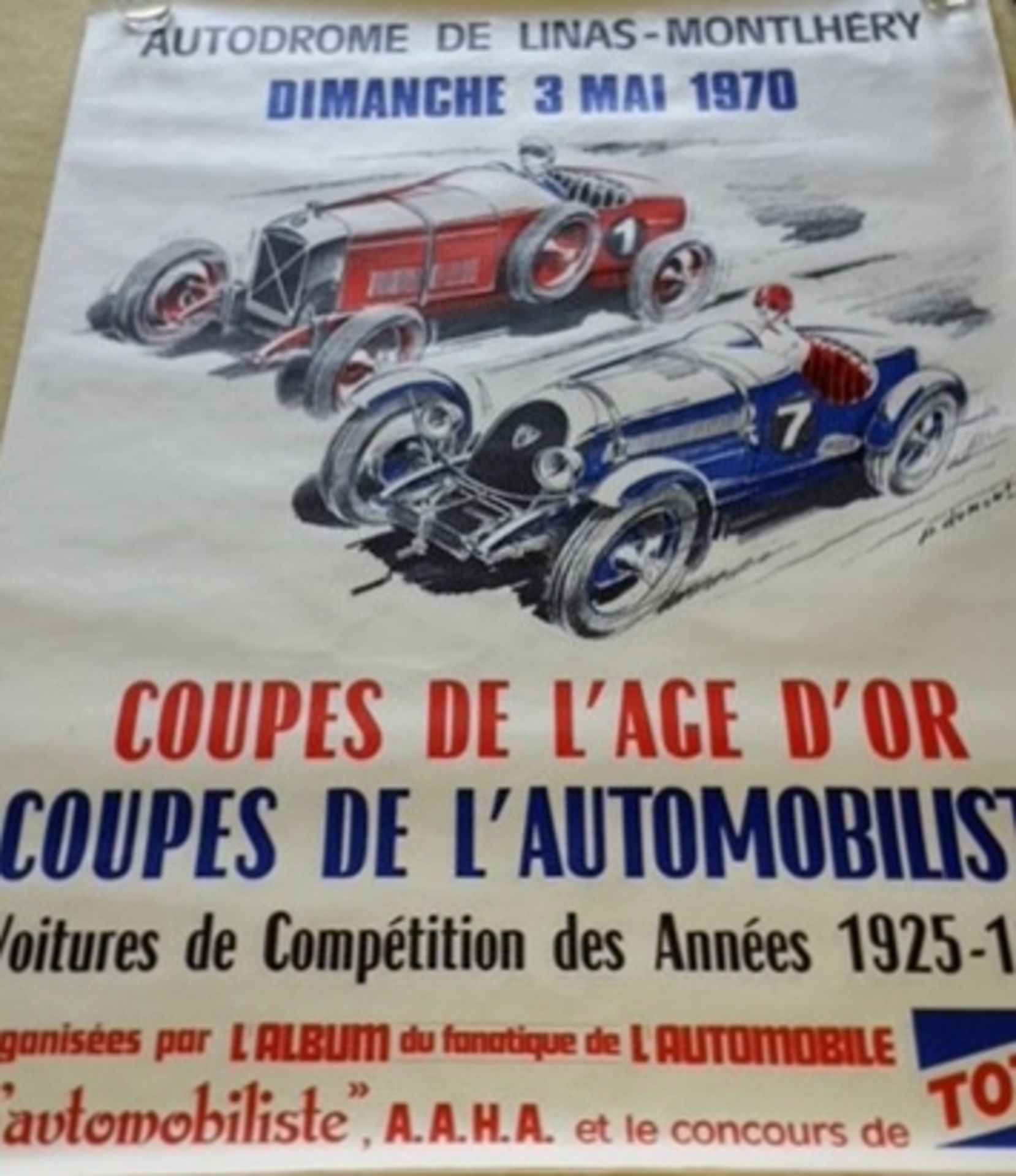 Motorsport related posters.
