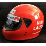 Niki Lauda helmet.