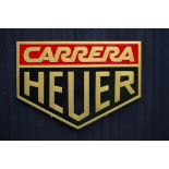 Carrera Heuer wall sign.