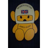 James Hunt's Hesketh Racing mascot.