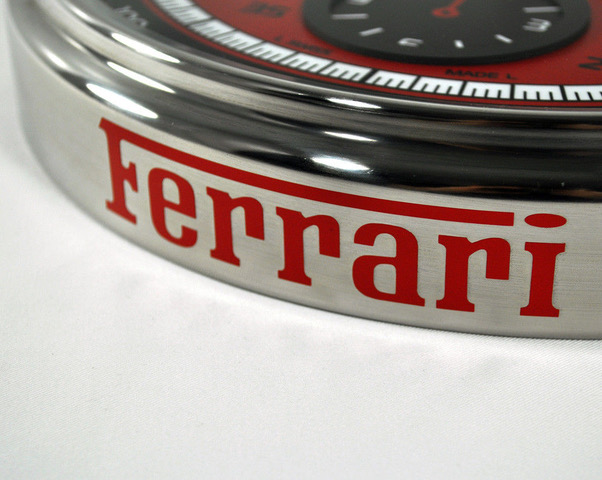 Ferrari Panerai Rattrapante clock. - Image 3 of 4