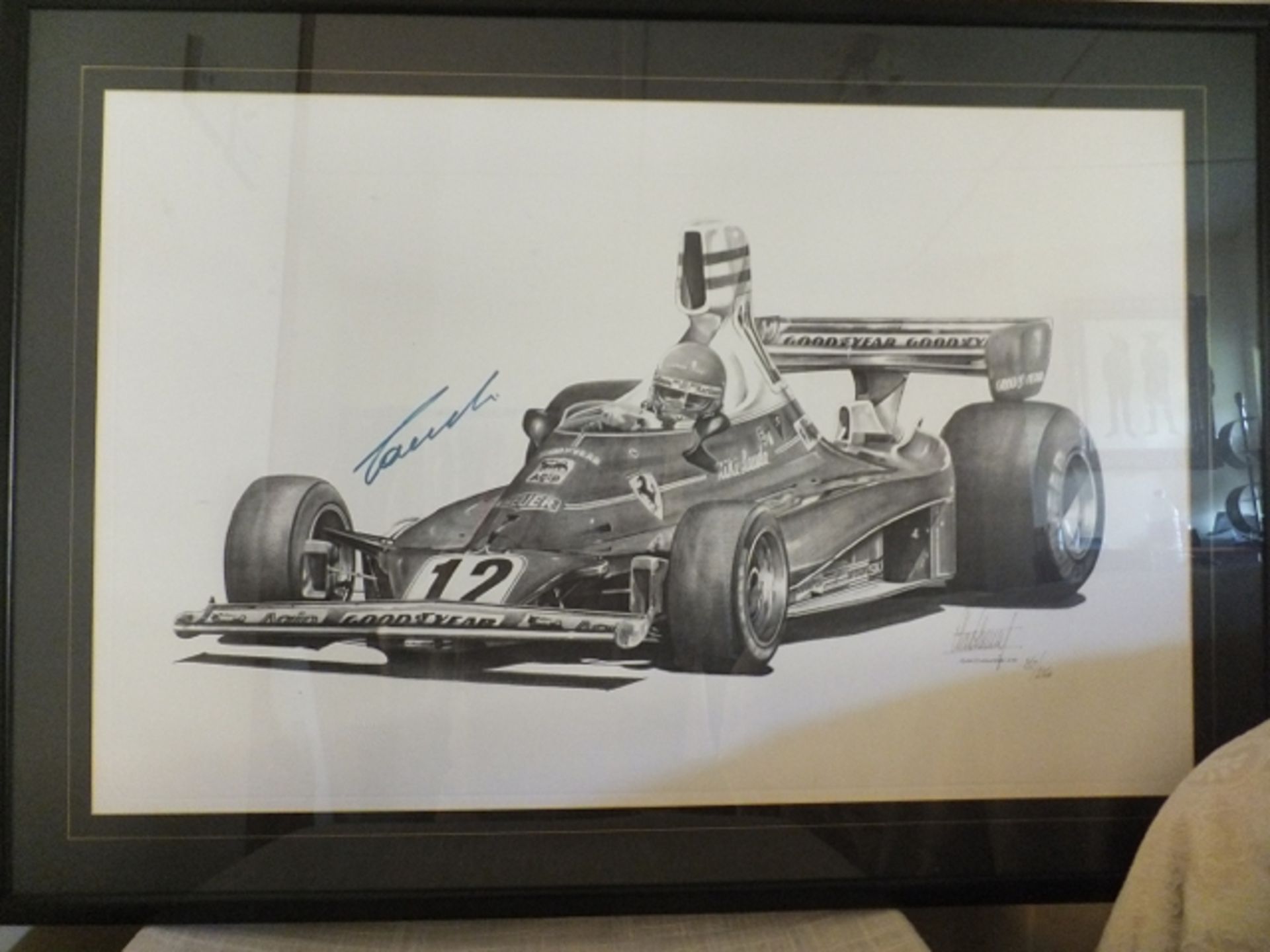 Niki Lauda by Alan Stammers.