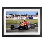 Taxi for Senna' lithographic print