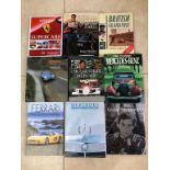 Collection of motorsport and motoring related books.