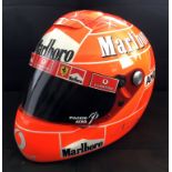 Michael Schumacher 2004 replica helmet.