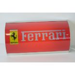 Barrel fronted Ferrari illuminated advertising sign