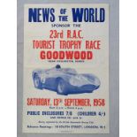 Original Poster for the 1958 Goodwood RAC TT