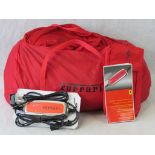 Ferrari California car cover and extras.