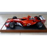 Amalgam Ferrari F2004 1/8 scale model.