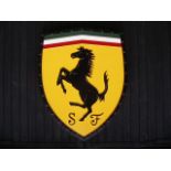 Ferrari logo. Framed sign.