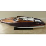 'Riva Aquarama special scale model boat.