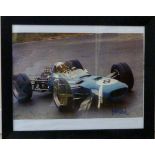 Sir Jackie Stewart- Matra Ford photograph.