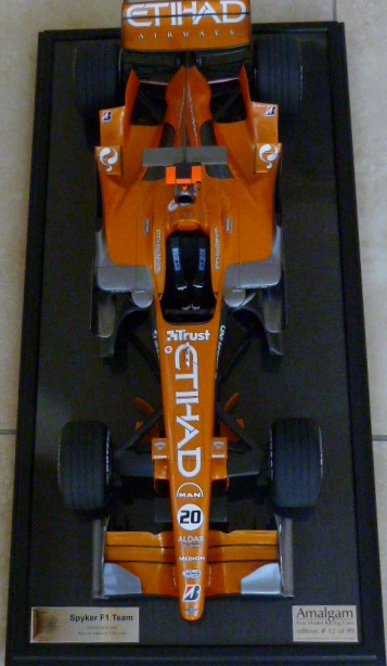 Spyker F1 1/8 scale Amalgam model. - Image 2 of 3